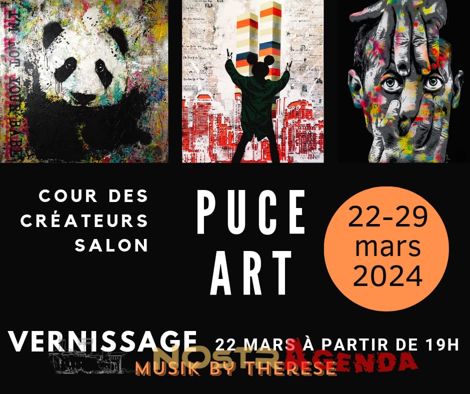 expo puce art cour des createurs Salon agenda Nostragenda