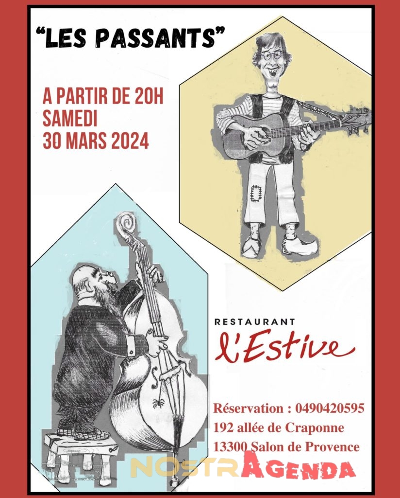 Les-Passants-restaurant-l'estive Salon agenda Nostragenda Concert soirée