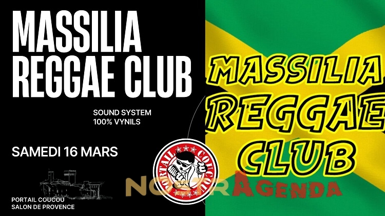 Projection film Massilia + 𝐒𝐨𝐮𝐧𝐝 𝐒𝐲𝐬𝐭𝐞𝐦 𝗥𝗲𝗴𝗴𝗮𝗲 𝗖𝗹𝘂𝗯 - Portail Coucou 16 mars agenda concerts Nostragenda