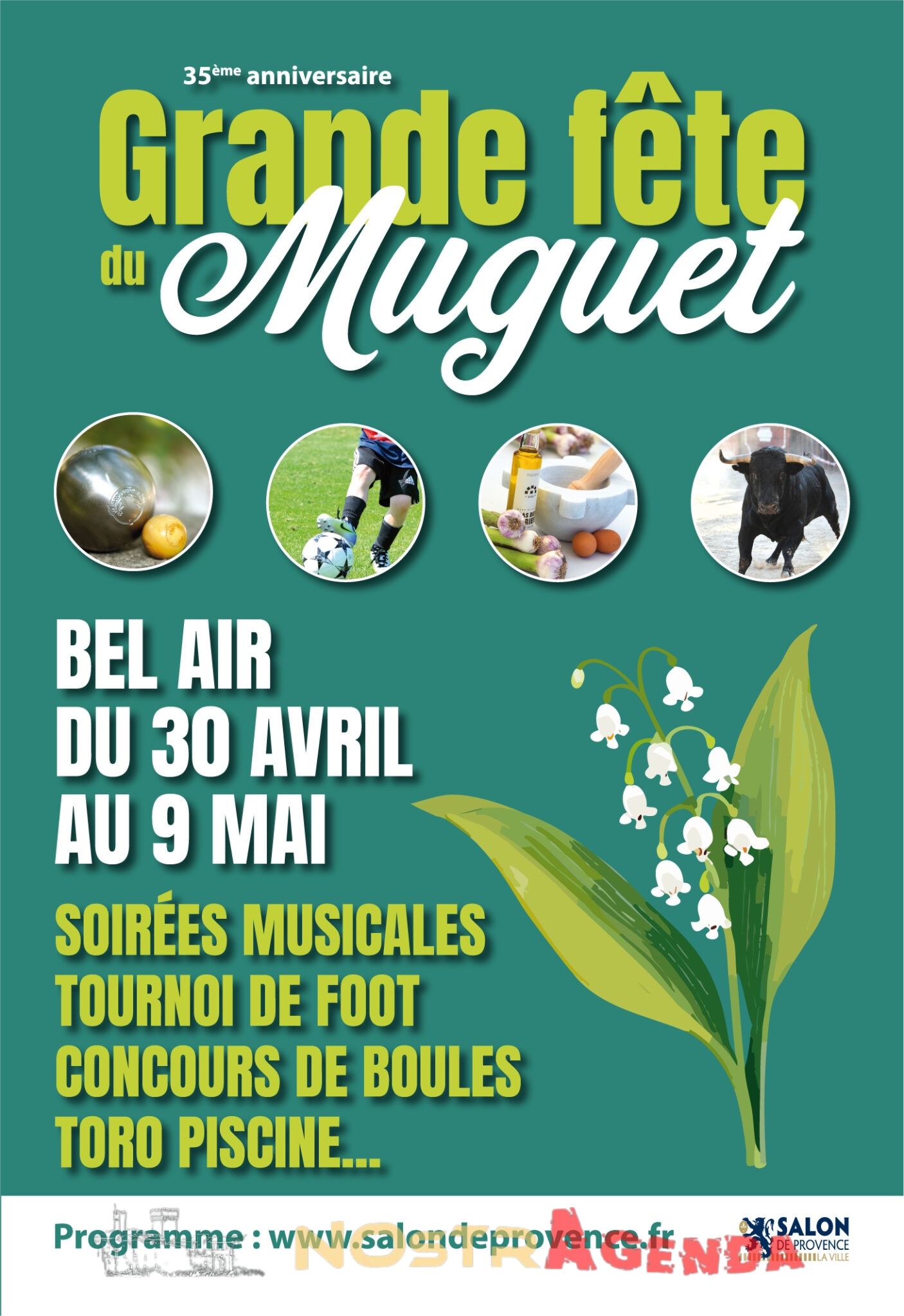 Fete-Muguet-bel air 2024 agenda NOSTRAGENDA