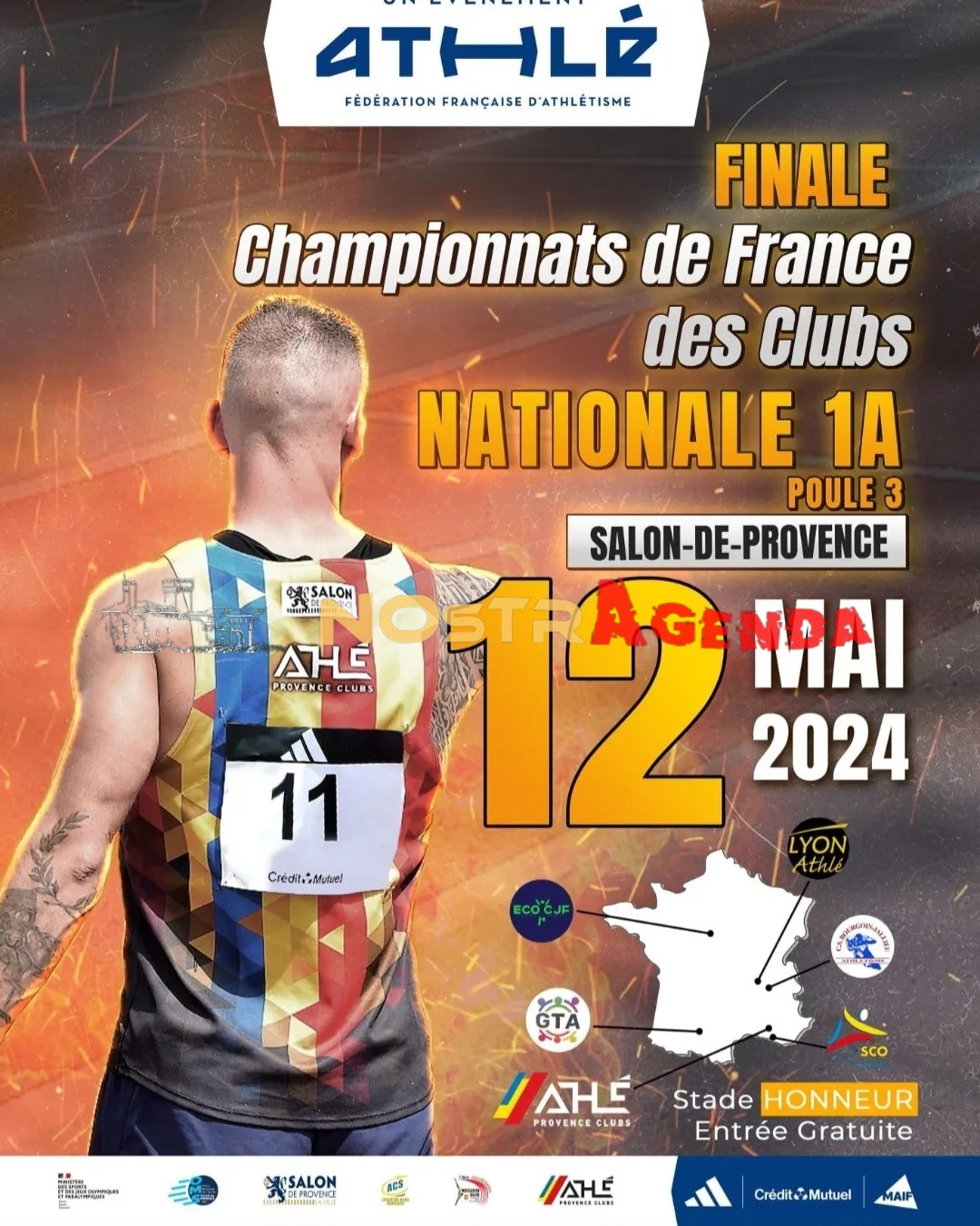 finale championnat de france des clubs N1A 2024 ACS Sport Salon agenda Nostragenda