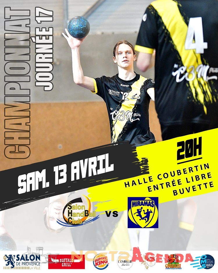 salon handball club provence 13 avril agenda sport Nostragenda