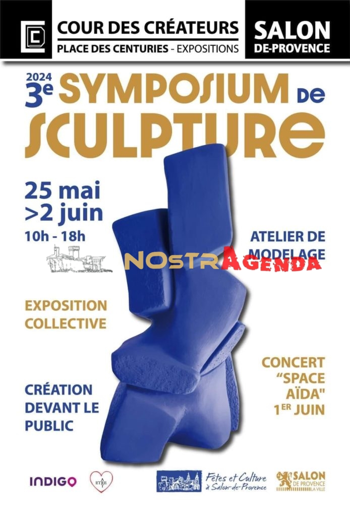 3ème Symposium de Sculpture Salon agenda sorties Nostragenda sortir à Salon