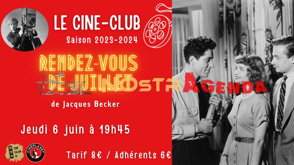 ciné salon 13 rendez vous en juillet agenda cinéma Salon Nostragenda sorties