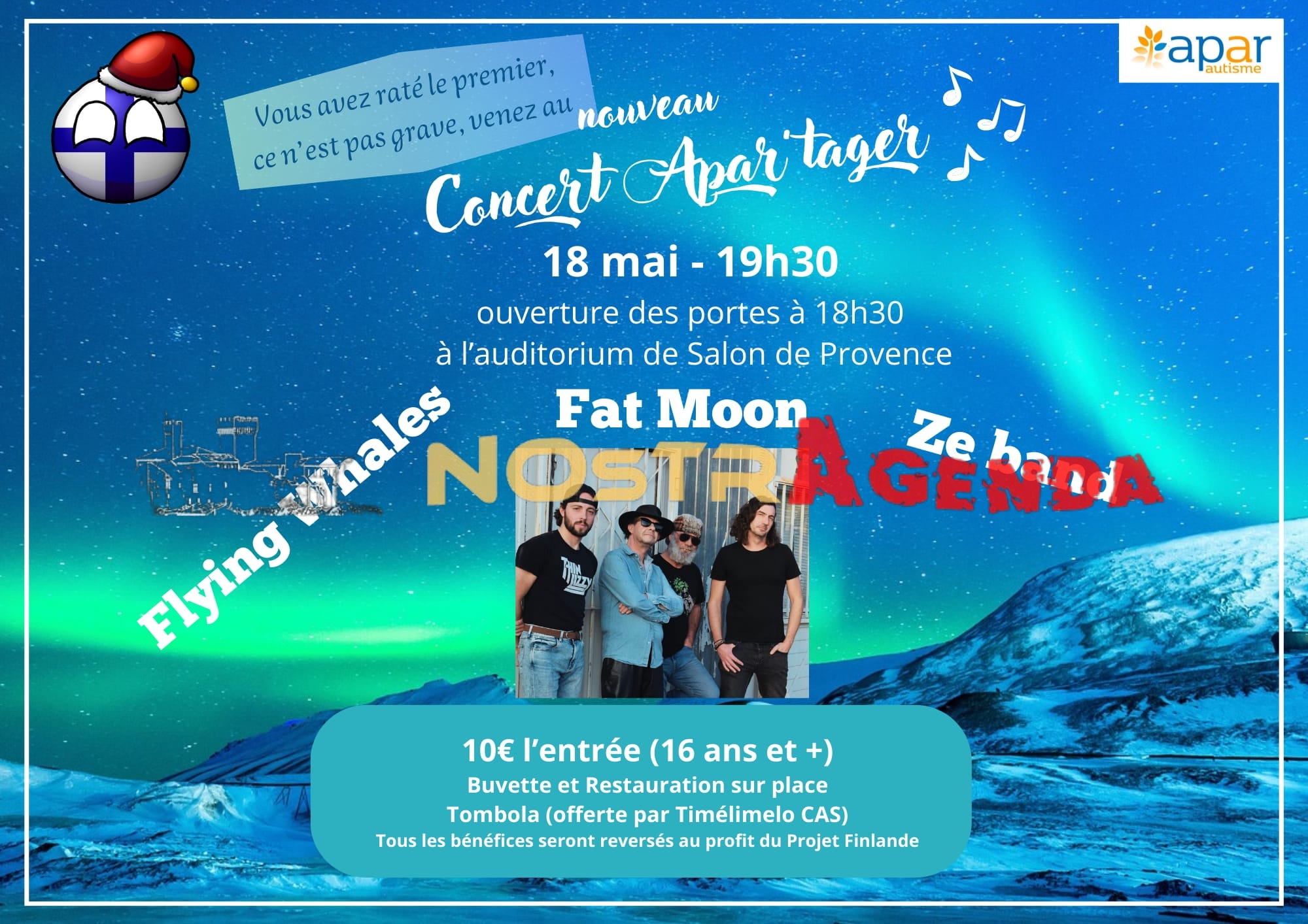 concert 18 mai apar tager salon agenda nostragenda sorties