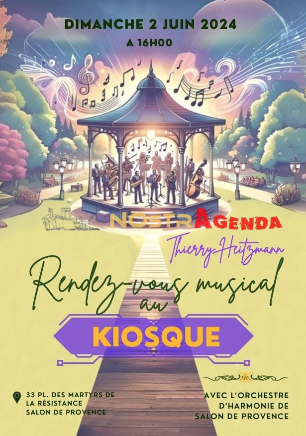 concert orchestre harmonie salon agenda sorties Nostragenda Kiosque à musique