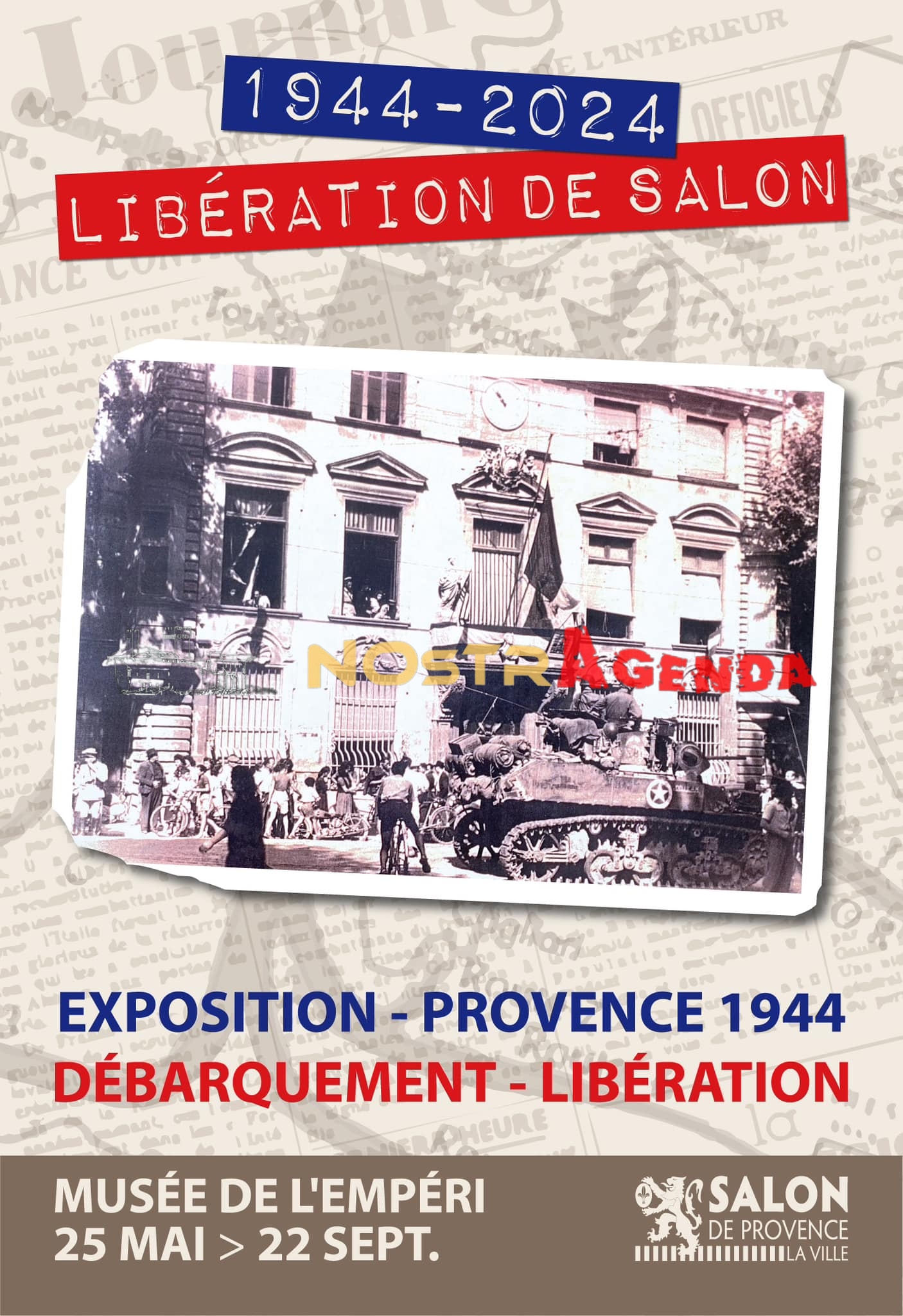 exposition liberation de salon agenda culture Salon-de-Provence Nostragenda