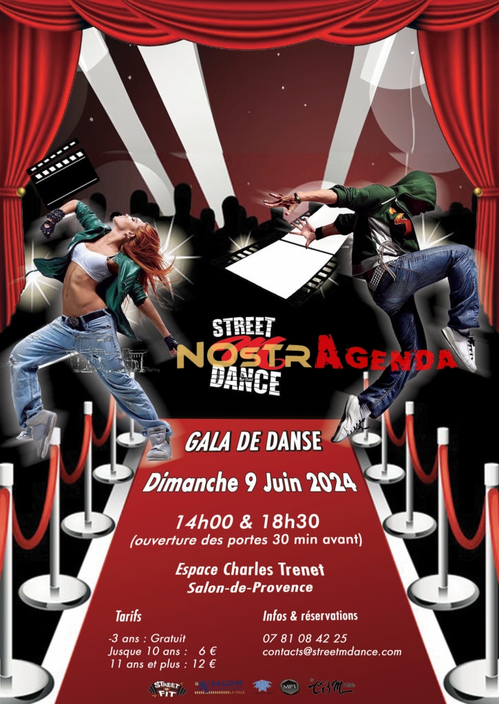 gala de danse street m dance Salon agenda Nostragenda sorties loisirs