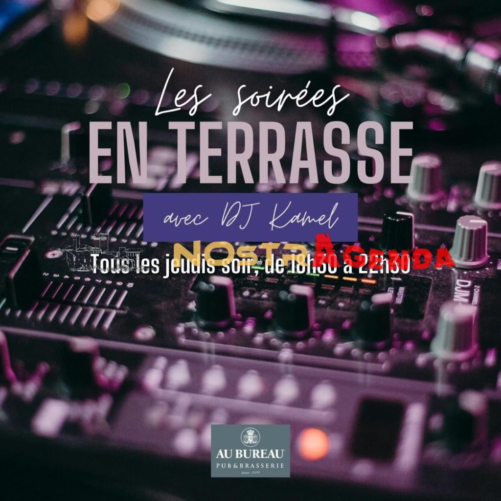 les jeudis soirs dj kamel au bureau salon agenda soirées Nostragenda