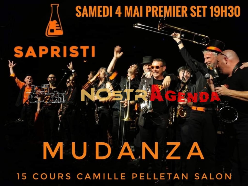 mudanza bar sapristi concert soirée agenda Nostragenda Salon-de-Provence