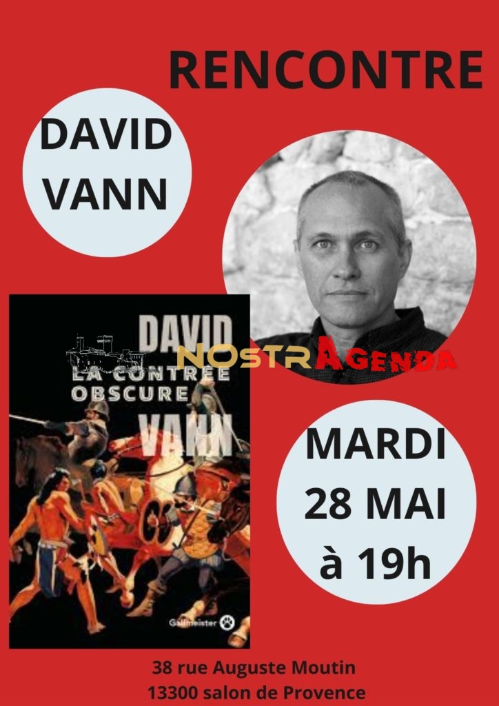 David Vann rencontre-David-Vann-Grenier d abondance salon agenda Nostragenda sortir à Salon