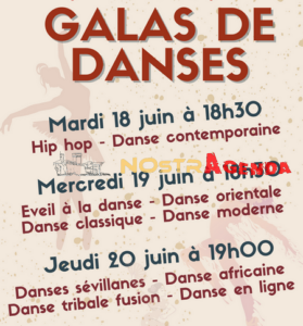 GALAS DE DANSES MJC SALON agenda Nostragenda sortir ce soir Morgan