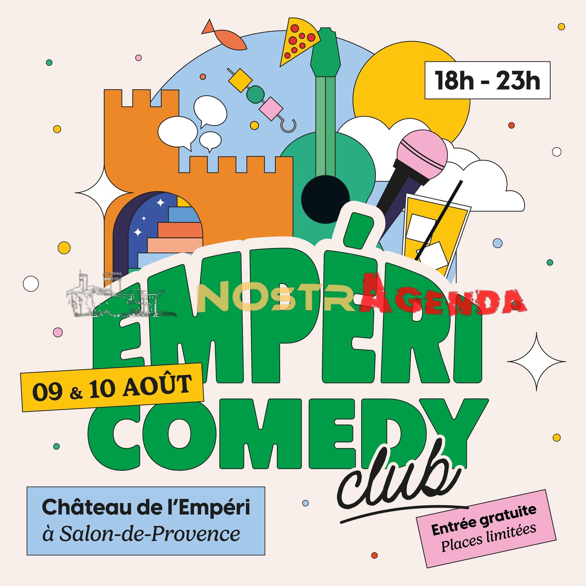 Emperi Comedy Club Salon agenda soiree Nostragenda