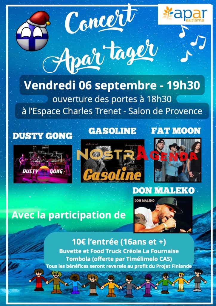 concert apar tager Nostragenda Salon-de-Provence agenda soirées concert