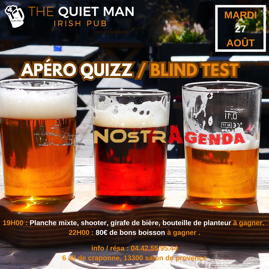 Salon Bons Plans Nostragenda Quiet Man