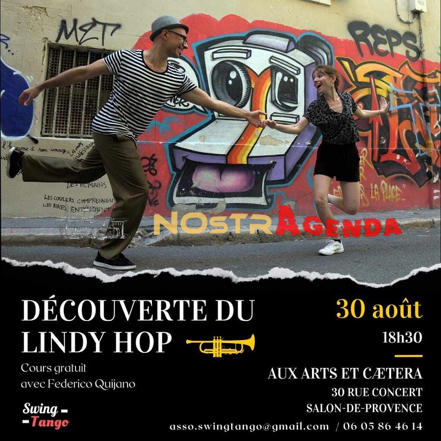 decouverte du lindy hop aux arts et caetera Salon agenda Nostragenda