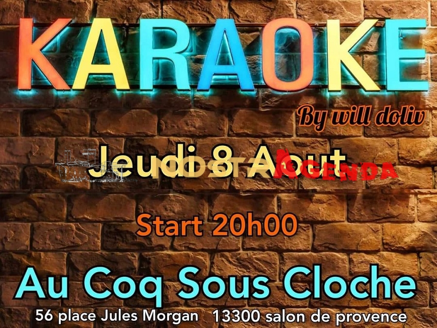 karaoke au coq sous cloche place morgan Salon agenda soirée Nostragenda