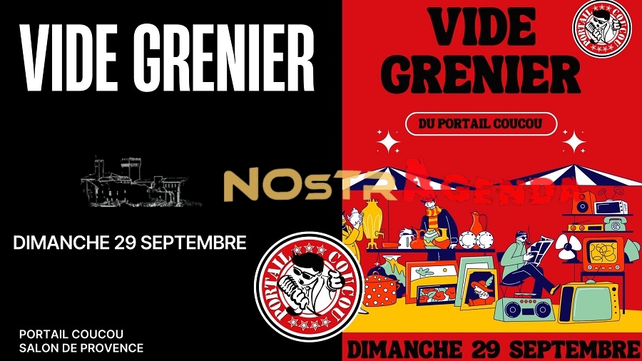 vide grenier portail coucou septembre agenda Nostragenda