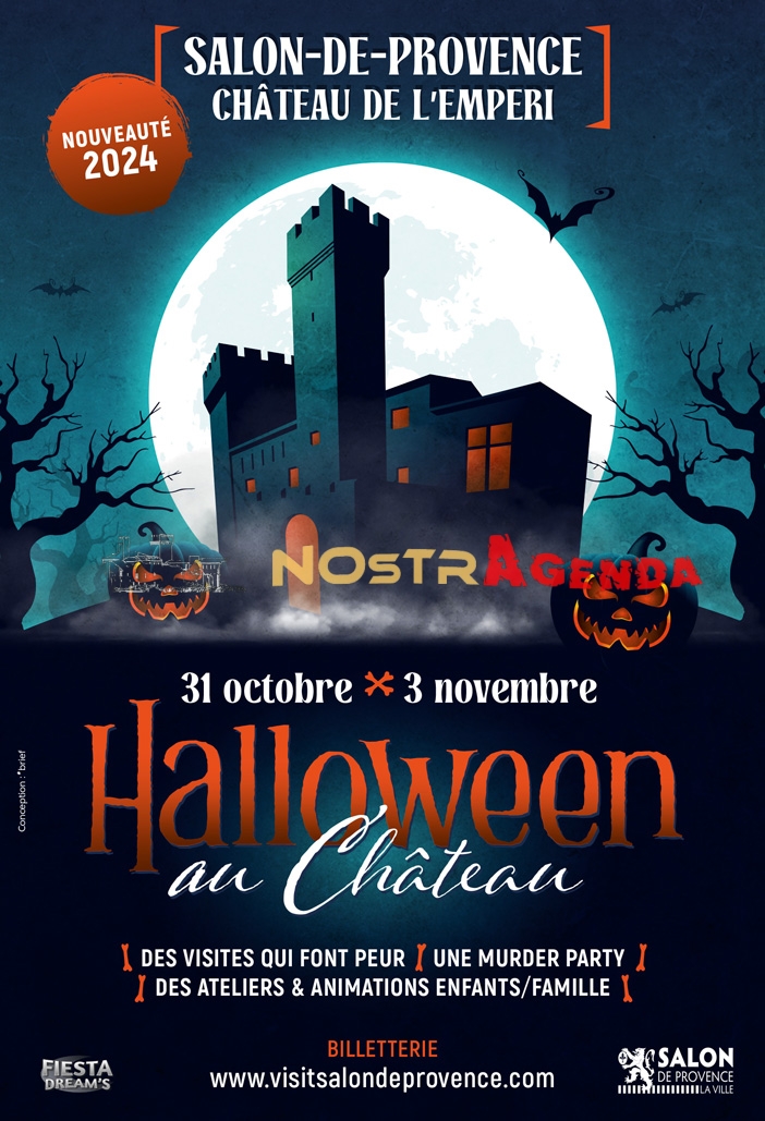 Halloween au château de l'Empéri Salon-de-provence agenda animations Nostragenda fiesta dreams