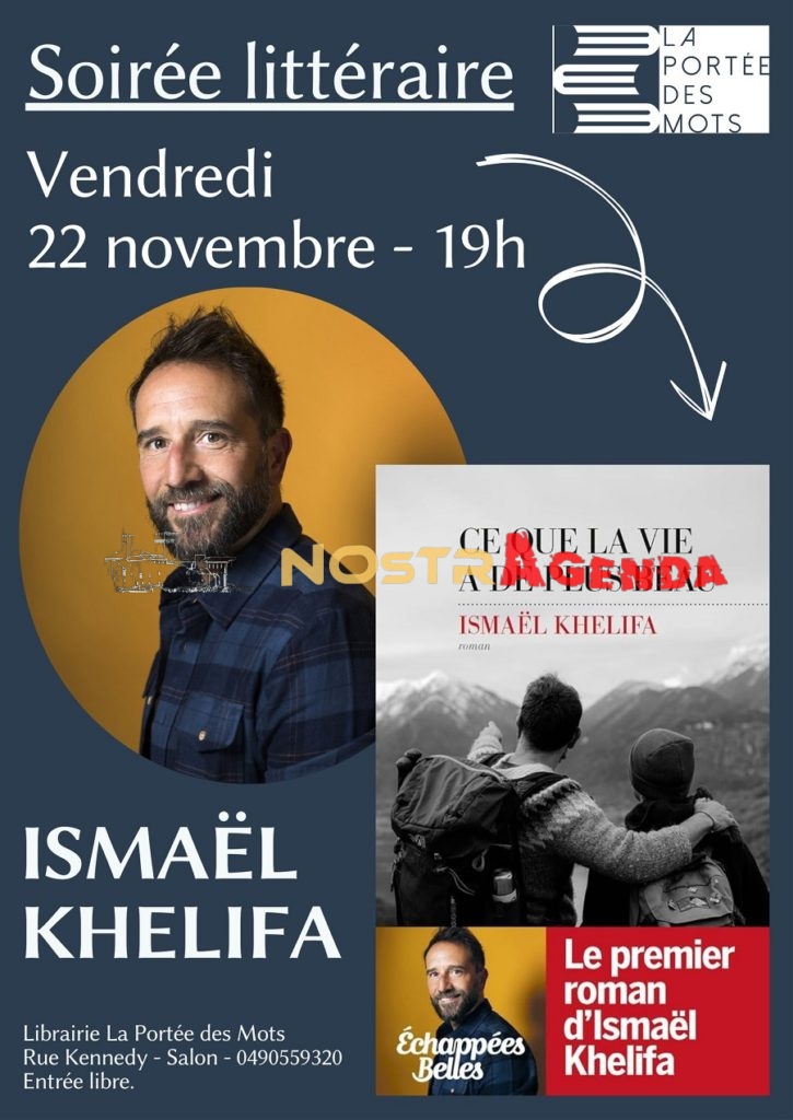 soiree littéraire La portée des mots Salon Nostragenda Ismaël Khelifa