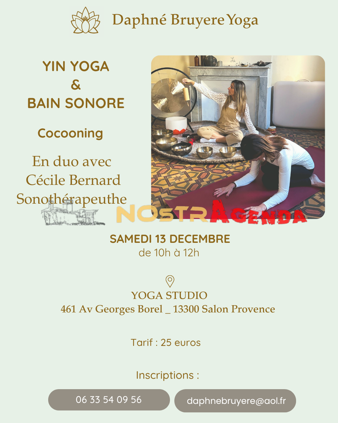 Atelier Yin & Bain Sonore « Cocooning »