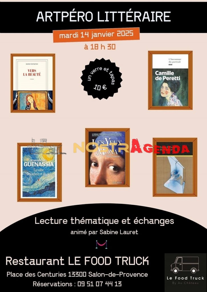 artpero litteraire food truck salon agenda culturel Nostragenda soirée