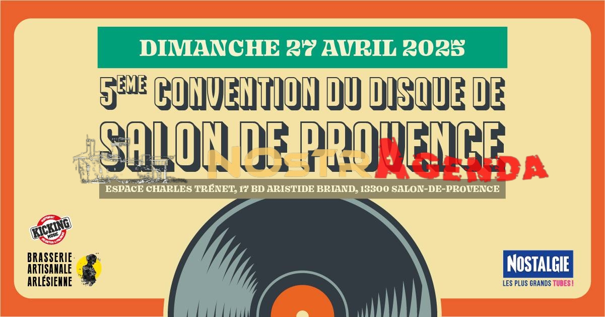 convention du disque Salon de Provence Kicking records 2025