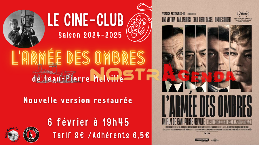 l'armee des ombres cine club agenda nostragenda salon