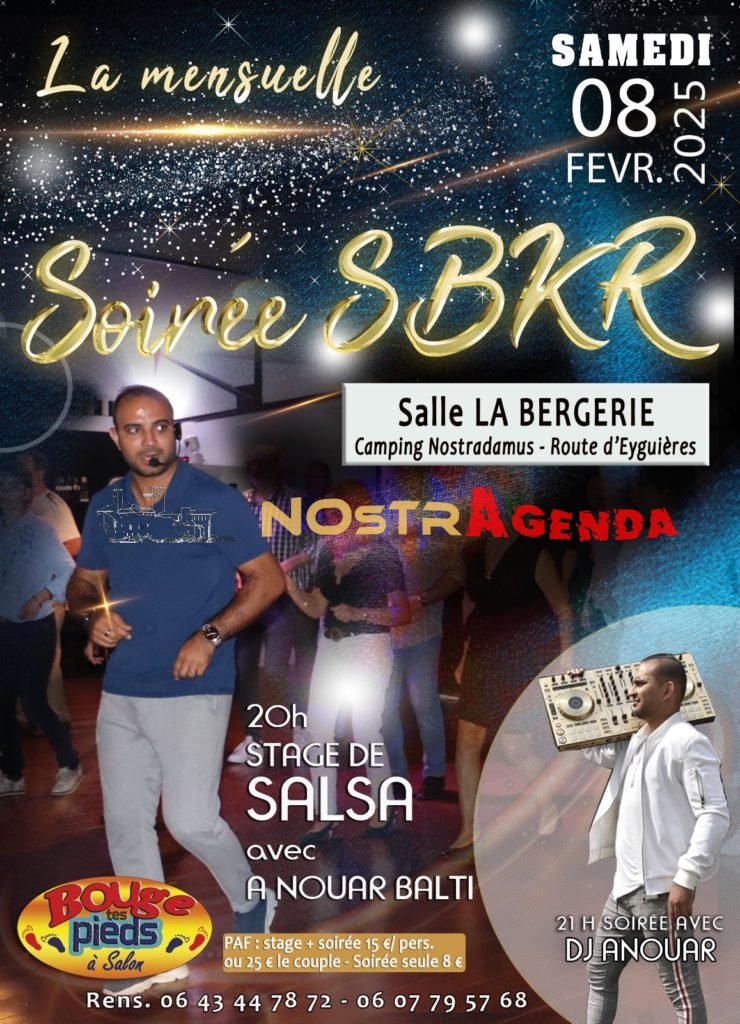 soiree SBK la mensuelle agenda soirée bouge tes pieds Nostragenda