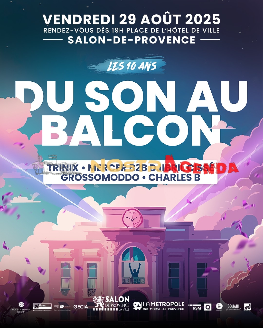 Du Son au Balcon Salon de Provence Nostragenda 2025 29 août