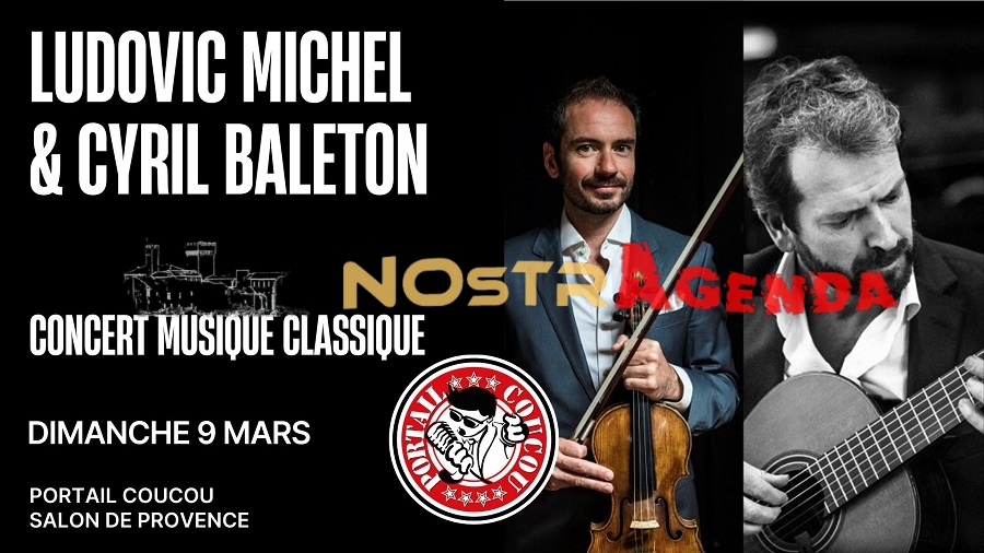 Concert Musique Classique Portail Coucou Salon agenda concert Nostragenda Les Amis de la musique en pays salonais