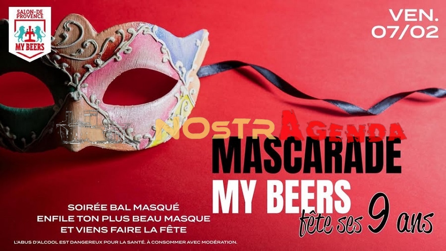 Mascarade 9 ans du My Beers Salon agenda soirée Nostragenda Sortir à Morgan