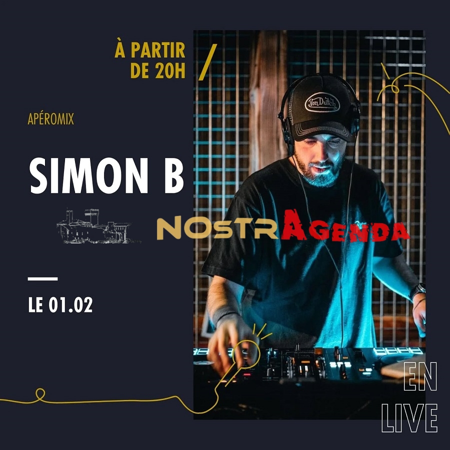 apéromix Simon B Au fut Salon Soirée Nostragenda