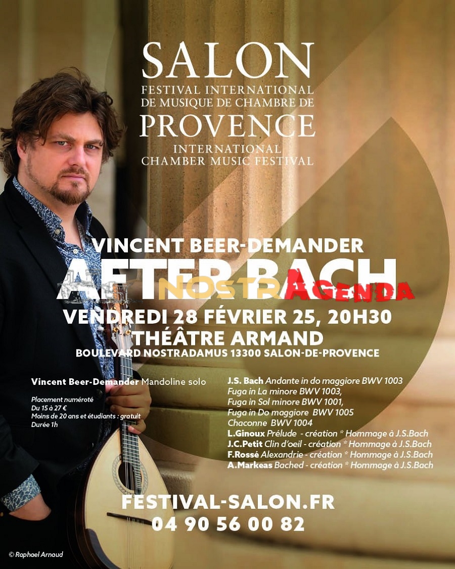 concert after bach SALON agenda concert Nostragenda Vincent Beer-Demander