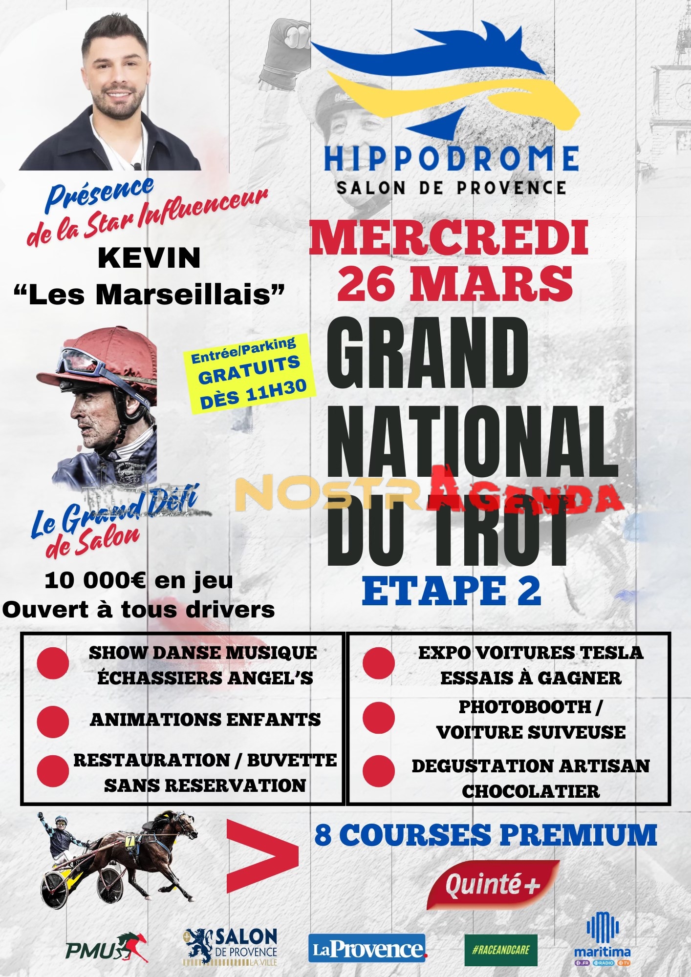 Grand National du trot Hippodrome de Salon agenda Nostragenda 26 mars 2025