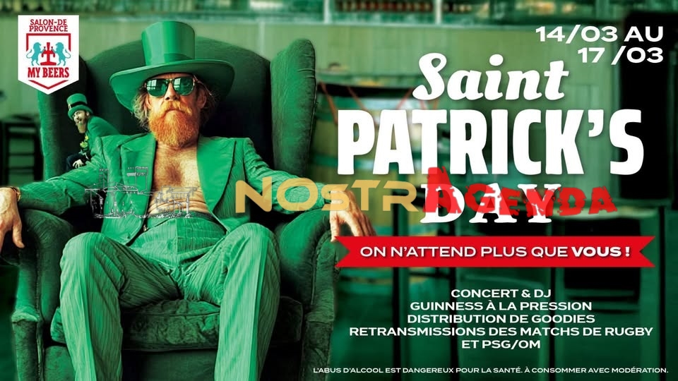 Saint Patrick week-end My Beers Salon agenda Nostragenda Place Morgan 17 mars 2025