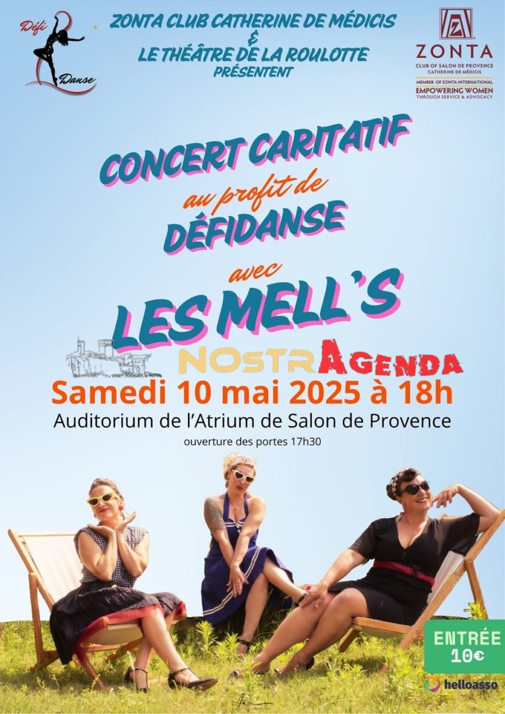 Concert caritatif Zonta Club Defidanse Nostragenda Salon