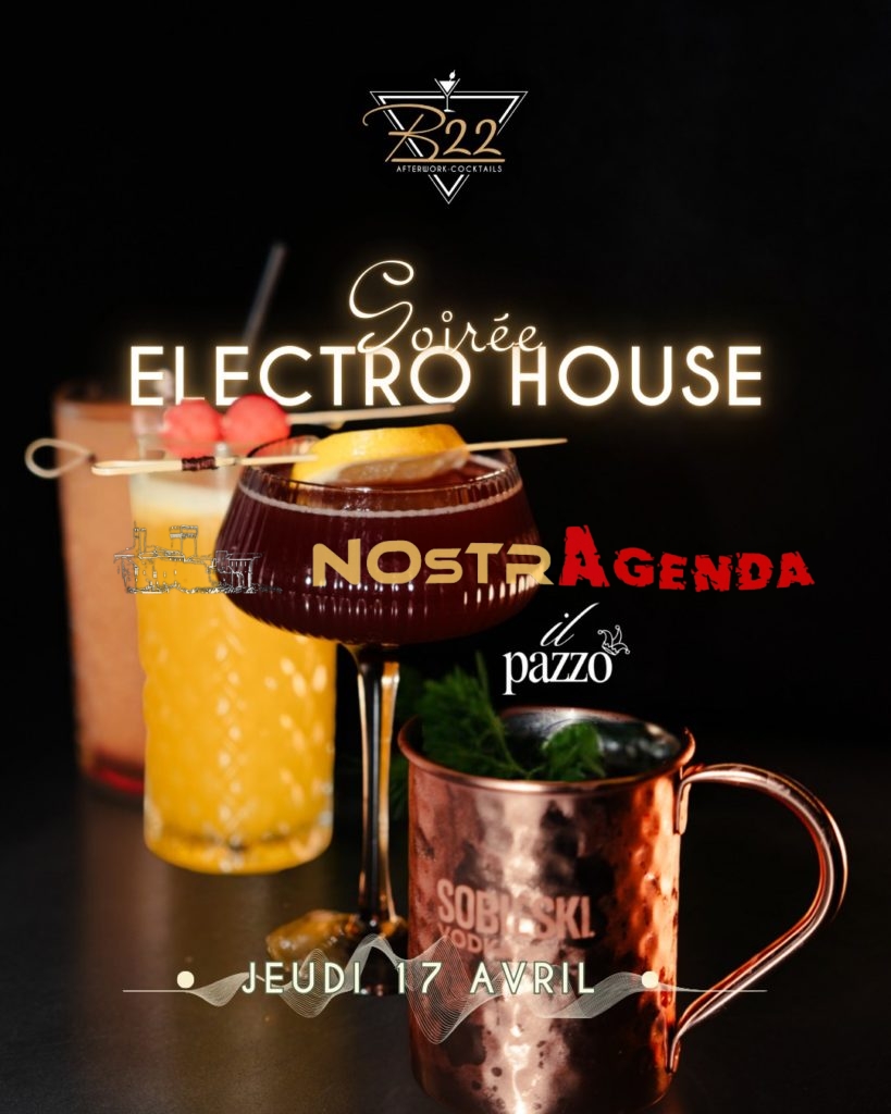 electro house B22 II Pazzo Nostragenda SALON 17 avril 2025