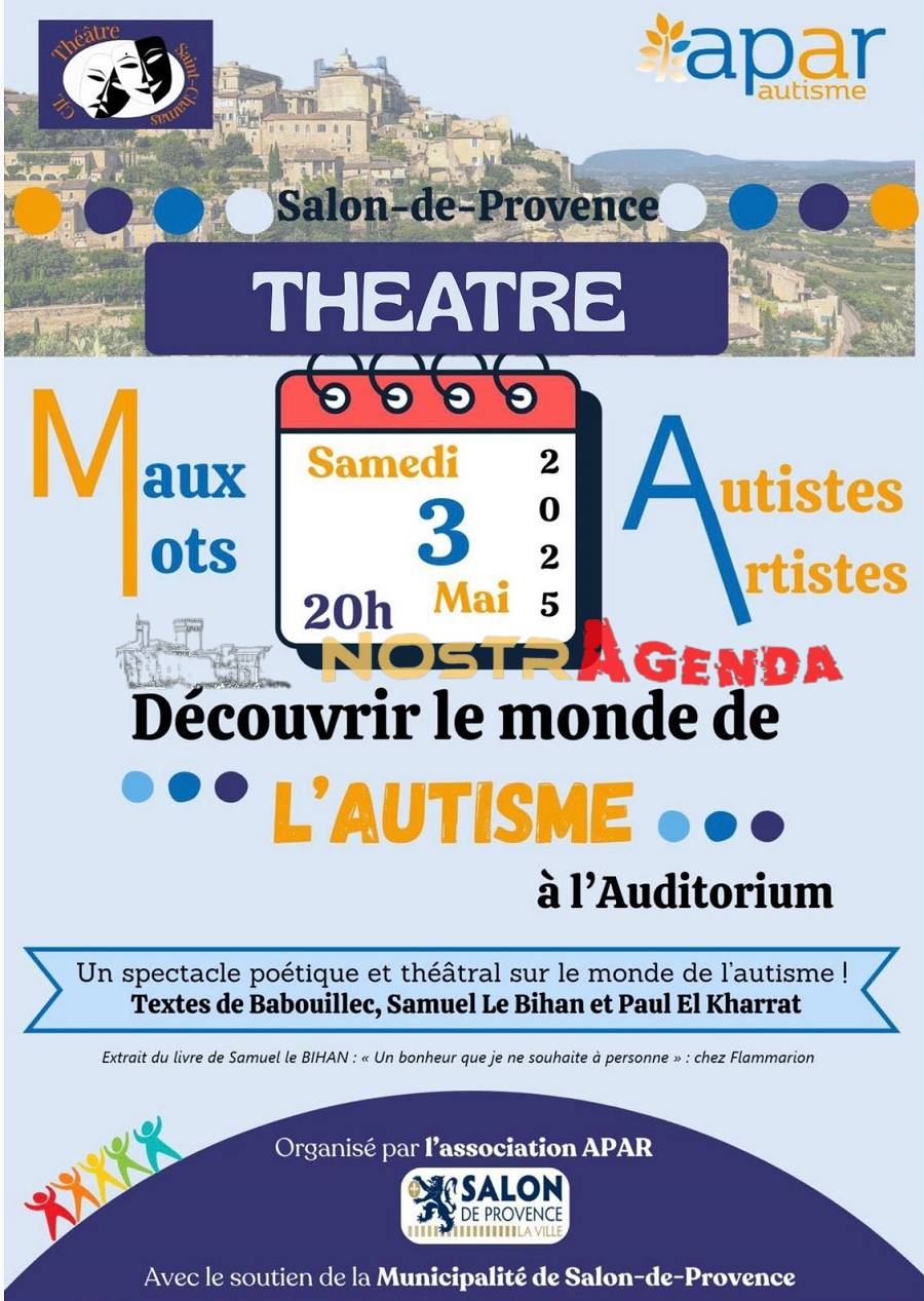 Découvrir le monde de l'autisme Apar autisme Salon Nostragenda