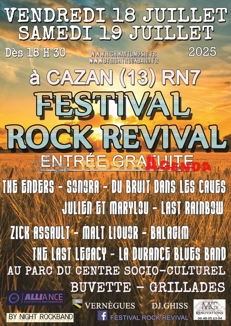 Festival rock revival - Cazan
