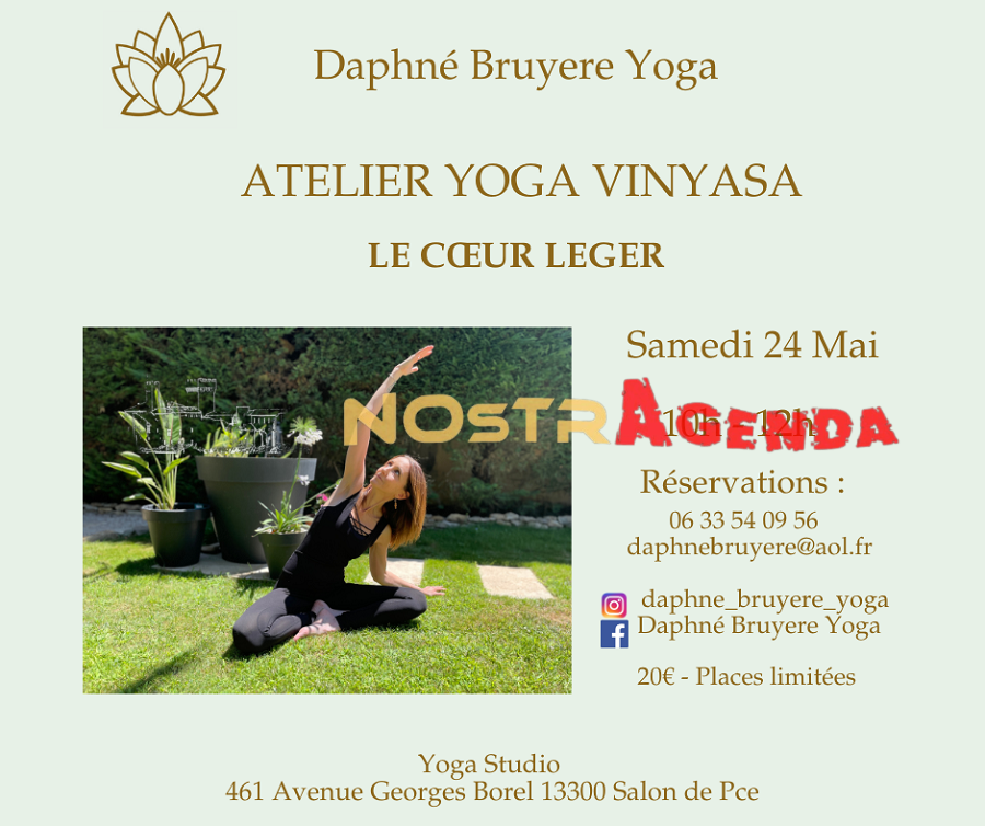 Atelier yoga 24_05_25 Le Coeur Léger - Daphné Bruyere Yoga Nostragenda