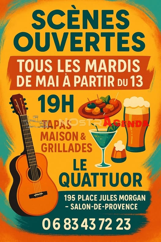 SCENES OUVERTES Le Quattuor Salon Nostragenda
