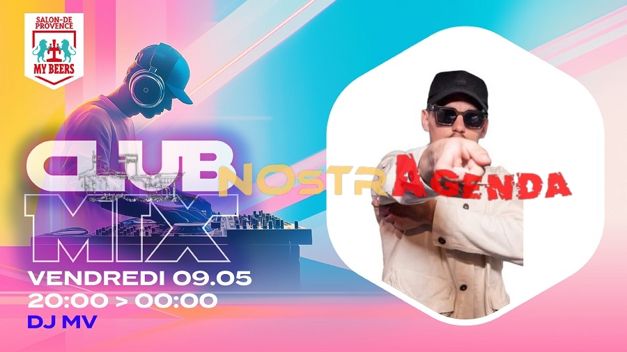 club mix DJ MV My Beers Salon Nostragenda Soirée Place Morgan