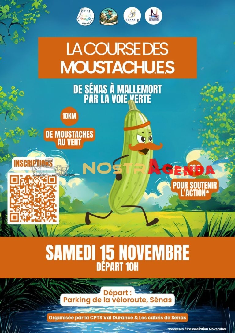 La course des moustachus - Movember