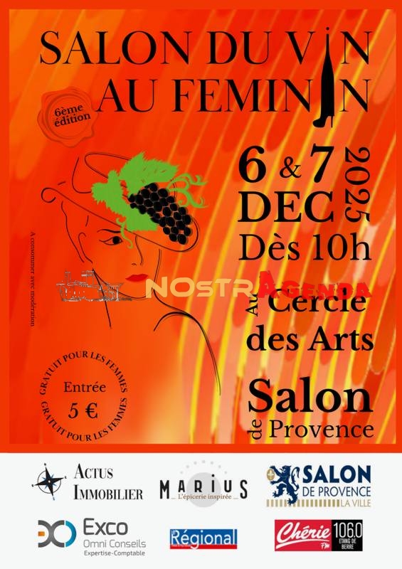 Salon du vin au féminin 2025 salon de provence