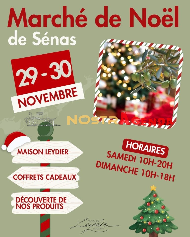 Maison Leydier - Marché de Noël -Sénas